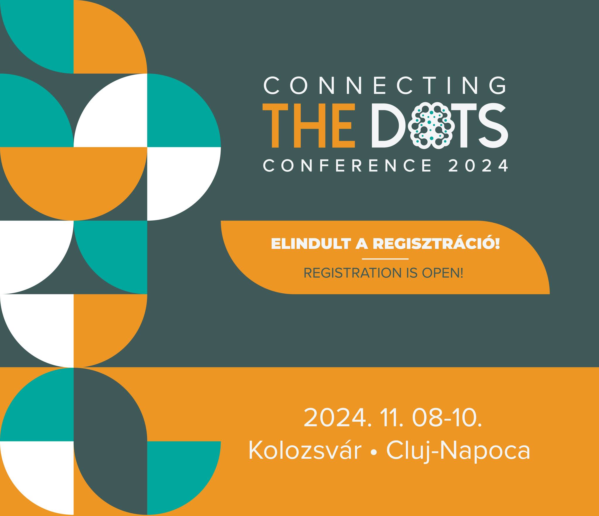 Elstartolt a Connecting the Dots Konferencia regisztrációs időszaka